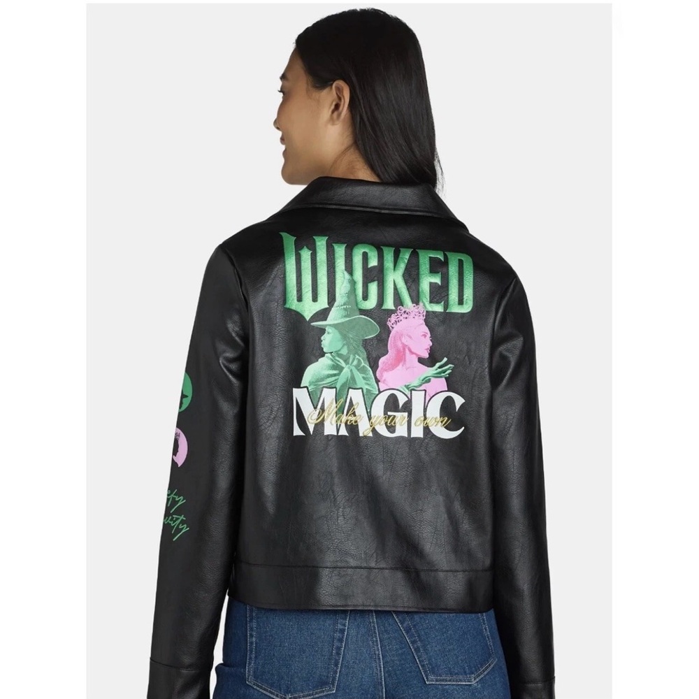 WICKED Faux Leather Jacket